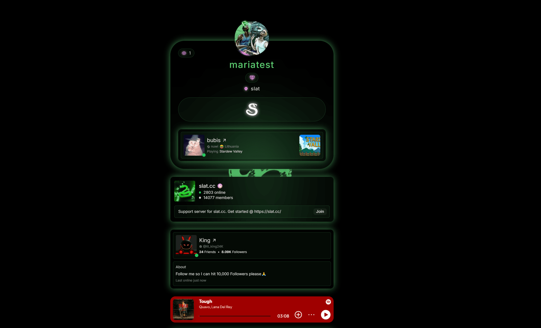 Widgets