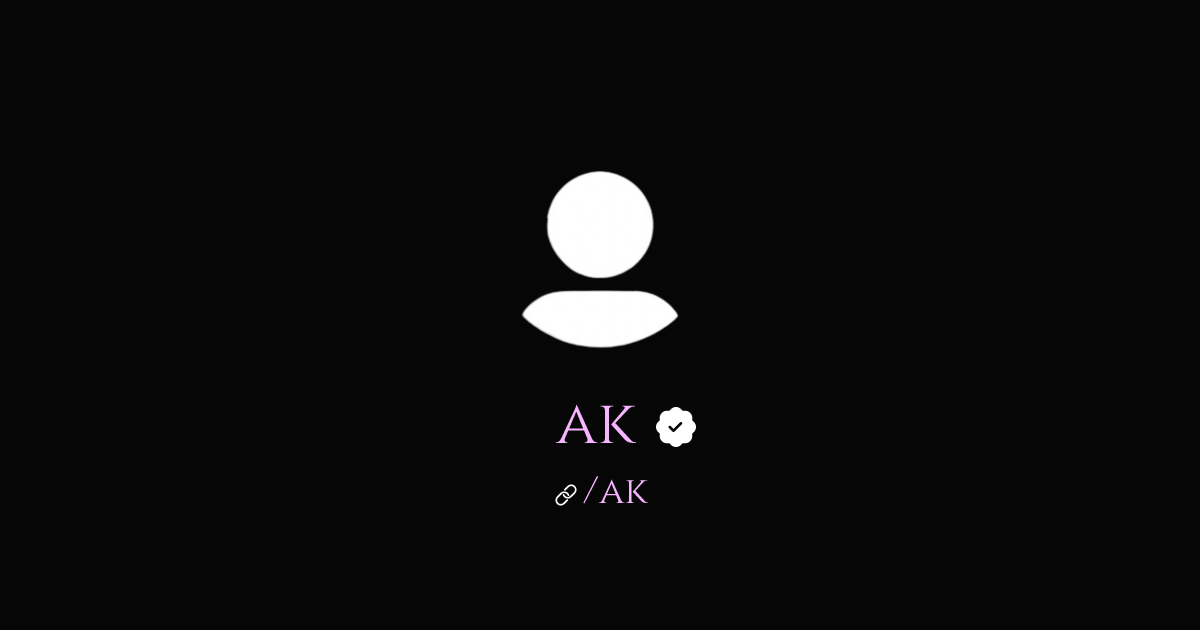 ? (@ak)