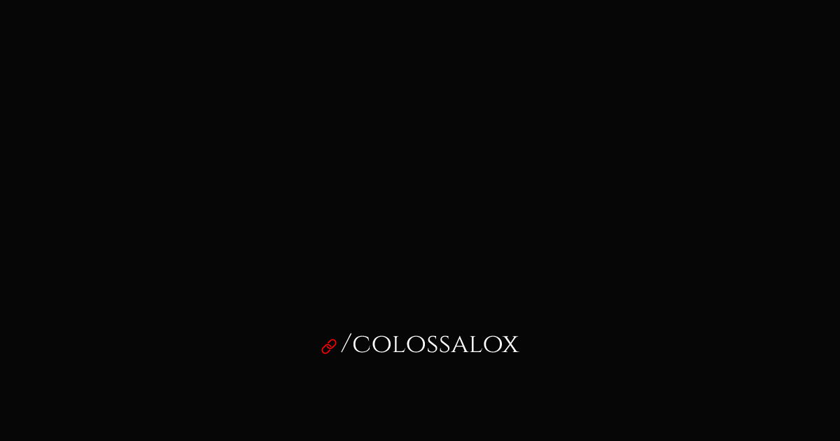 𓆨 (@colossalox)